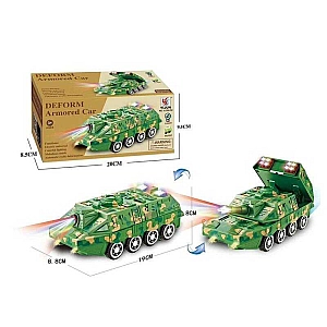 Танк YJ 388-58 (72/2) підсвічування, звук, колеса вільного ходу