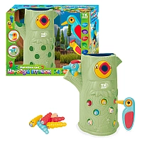 Магнітна гра Нагодуй Пташок 75583 TK Group, звук, підсвічування, мелодія, 2 пташки, 9 черв’ячків