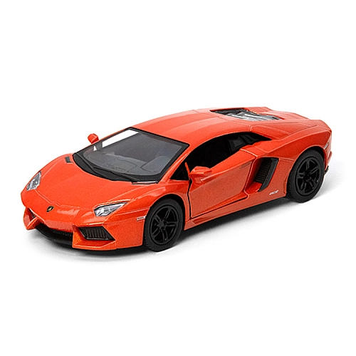 Машинка Kinsmart 1:38 Lamborghini Aventador LP 700-4 металева інерційна (Помаранчевий) KT5355W