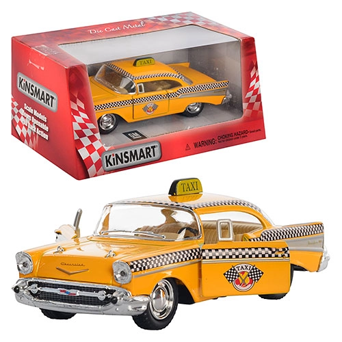 Коллекционная Модель авто Chevrolet Bel Air 1957 (Taxi) KT 5360 W