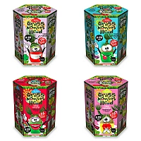 Набір творчості "Grass monsters head" GMH-01-01U,02U,03U...08U УКР. "Danko Toys"