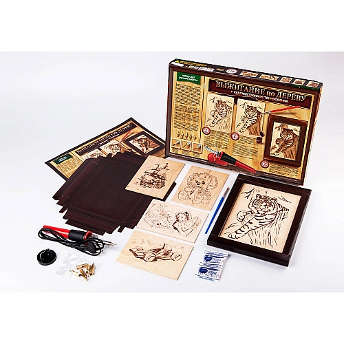 Набор для выжигания по дереву WD-01-01U: Ремесло и Творчество