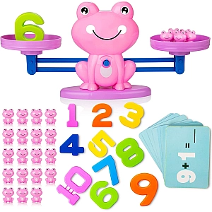 Розвиваюча гра цифровий баланс математичні ваги рожева жаба SSD-6688