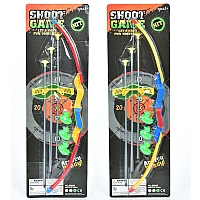 Детский Игрушечный Лук 836C: Набор из 3 Стрел с Присосками для Активных Игр и Развлечений