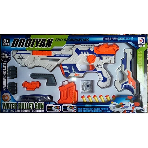 Дитячий іграшковий автомат бластер з безпечними м'якими кулями RD8851C