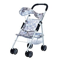 Коляска для ляльки, прогулянкова Gray M0352U/R