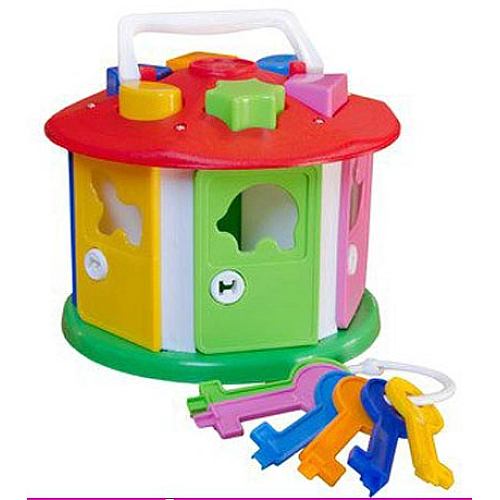 Розвиваюча іграшка Будиночок-сортер "Розумний малюк" ТехноК 2438