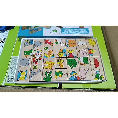 Дерев'яна іграшка Доміно MD 2146 Тварини