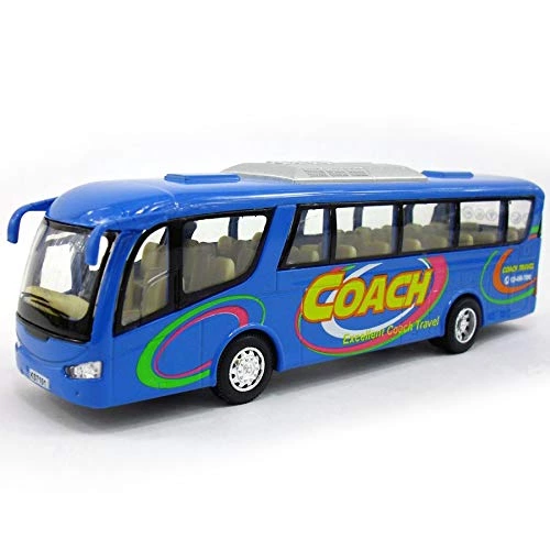 Металлическая машинка Kinsmart Автобус Coach синий інерционный (KS 7101 W Blue)