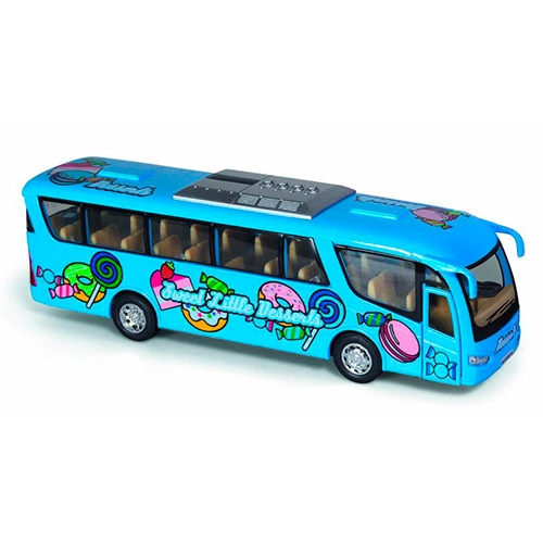 Модель автобуса Kinsmart KS 7103 W "Dessert Bus"