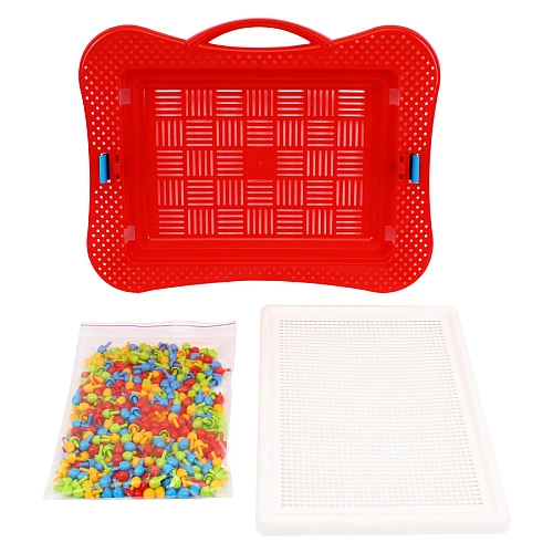 Мозаїка 4 ТехноК (арт. 3367) на 340 деталей у зручному пеналі-саквояжі для дітей від 5 років