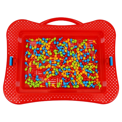 Мозаїка 4 ТехноК (арт. 3367) на 340 деталей у зручному пеналі-саквояжі для дітей від 5 років