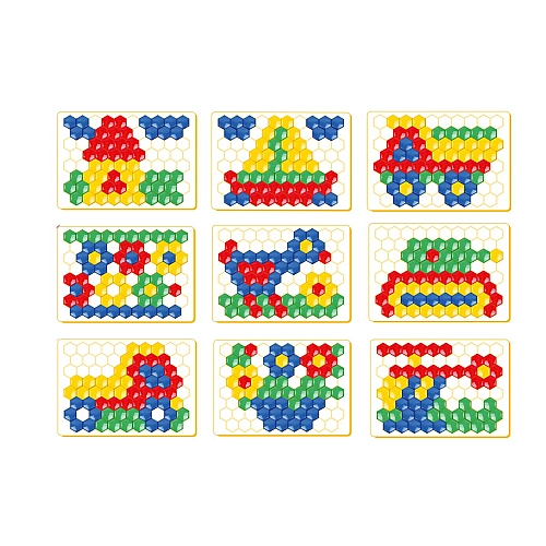 Мозаїка для малюків 127 елементів (20мм) 0908