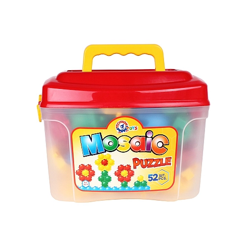 Іграшкова мозаїка-пазли "Бджілка ТехноК" - 52 деталі для творчості