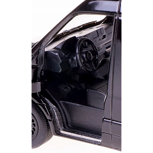 Металева машинка Kinsmart 1:48 Mercedes-Benz Sprinter KT5426W, інерційна в коробці / Колір ЧОРНИЙ
