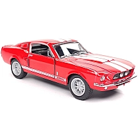 Модель машини Kinsmart 1:38 "1967 Shelby GT-500", інерційна, метал KT5372W / Червона