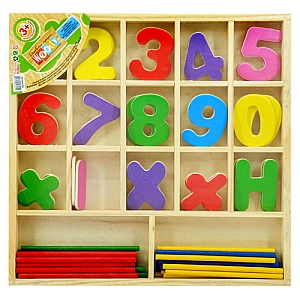 Дерев'яна іграшка - Набір першокласника MD 0020