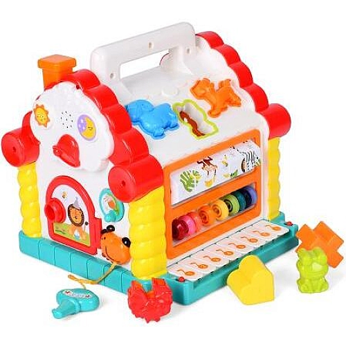 Розвиваючий Будинок Сортувальник Фігур з Музикою та Світлом HOLA 9196