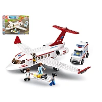 Конструктор Sluban Aviation M38-B0370 Медицинская авиация, 335 деталей