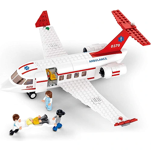 Конструктор Sluban Aviation M38-B0370 Медицинская авиация, 335 деталей