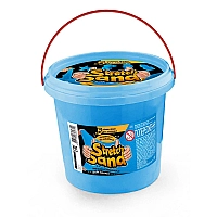 Кінетичний пісок "Stretch Sand" синій 700 г у відрі STS-01-01