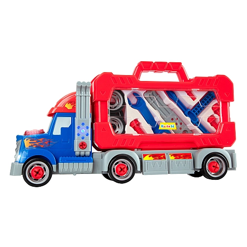 Конструктор трейлер із музикою та світлом, інструменти 661-189