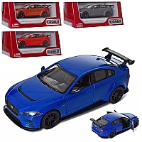 Машина KT5416W "Jaguar XE SV Project 8" KINSMART метал, інер-я, відкрив. двері, гум. колеса, 4 кол, в кор-ці 16-7-8 см