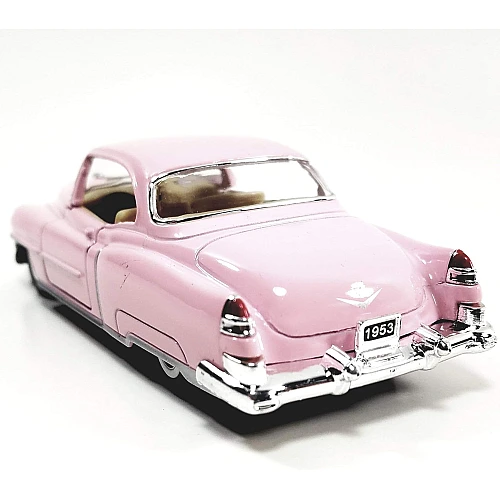 Металлическая машинка Kinsmart 1953 Cadillac Series 62 Coupe 1:43 (KT5339W) цвет Розовый