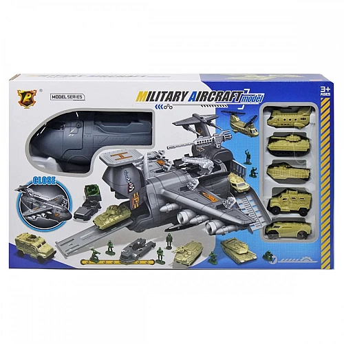 Іграшковий набір Військовий Літак та Бойові Машинки P936-A