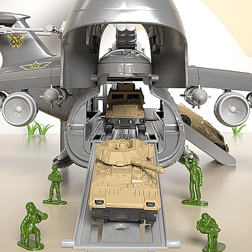 Іграшковий набір Військовий Літак та Бойові Машинки P936-A