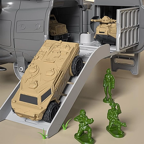 Іграшковий набір Військовий Літак та Бойові Машинки P936-A