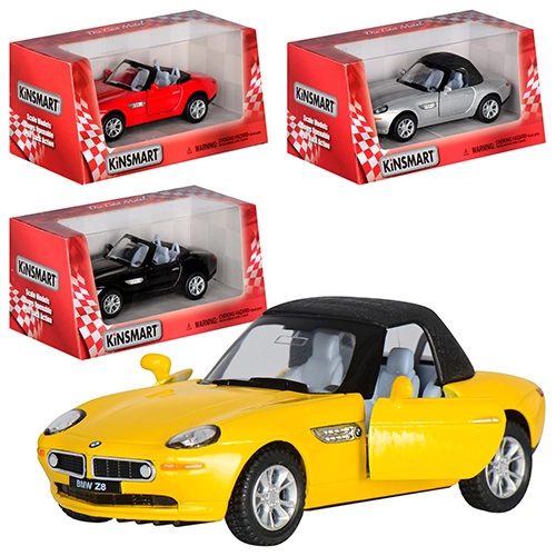 Модель машини BMW Z8 (KT5022W) метал, інер-я, 1:36