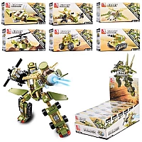 Конструктор Sluban M38-B0636 Армія: Робот-Трансформер (6в1, 448 деталей)