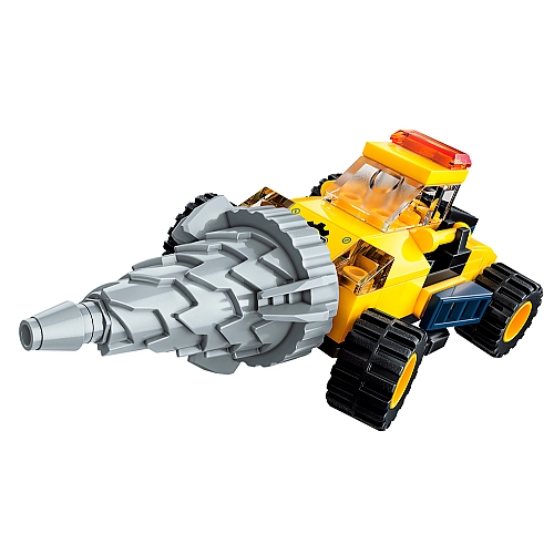 Конструктор Qman 6в1: Будівельна техніка-Трансформер, 479 деталей