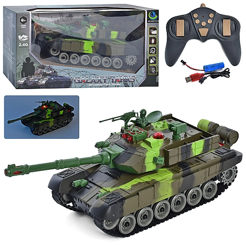 Радіокерований танк 34 см JF522 з акумулятором і USB зарядкою