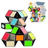 Логічна головоломка Змійка QY Toys 48 блоків різнокольорова EQY554