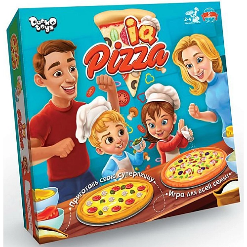 Настільна розважальна гра IQ Pizza рус /G-IP-01