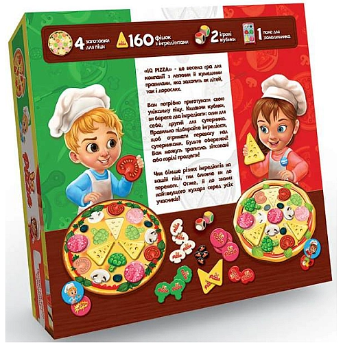 Настільна розважальна гра IQ Pizza (Піца) G-IP-01U