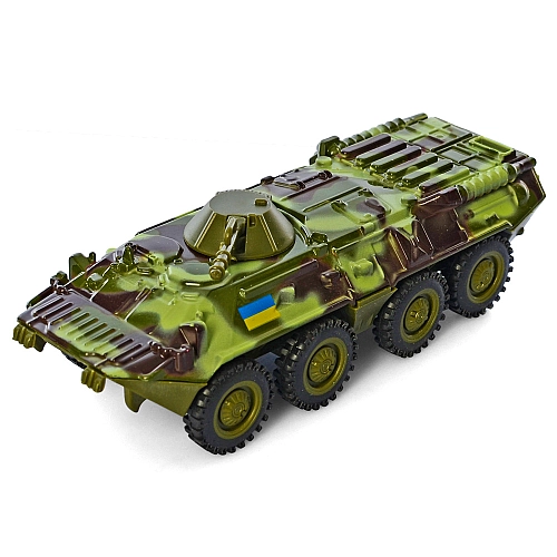 Машина "БТР. Військова" металева / колекційний танк / 1:43 AS-2767