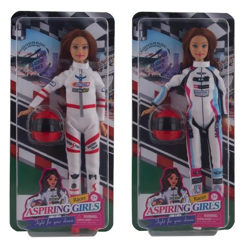 Кукла-модель Defa Lucy Гонщица с аксессуарами, 29 см, 8462-BF