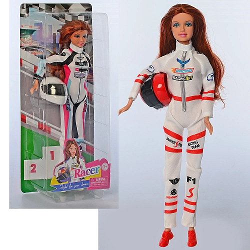 Кукла-модель Defa Lucy Гонщица с аксессуарами, 29 см, 8462-BF