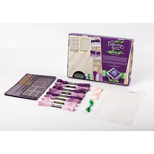 Творчий набір: Вишивка та декорування скриньки Embroidery Box EMB-01-03