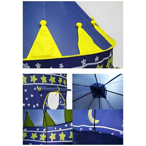 Дитячий ігровий намет MR 0031 Юрта, колір синій