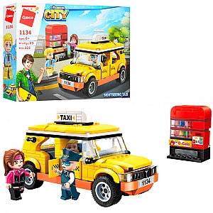 Конструктор "Городское Такси: Экскурсия" - 322 детали для творчества и веселья