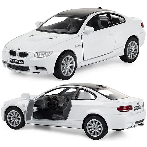 Масштабная модель Kinsmart BMW M3 Coupe 1:36 KT5348W (белая)