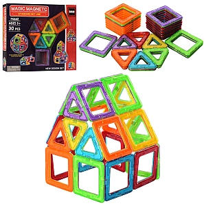 Конструктор магнітний, 30 деталей, FK662