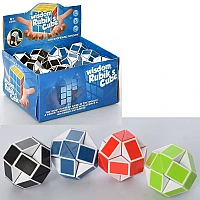 Логічна головоломка Змійка Wisdom Rubik's Cube MC11 21 см 4 кольори 24 шт у дисплеї