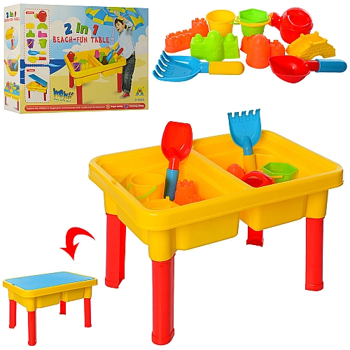 Ігровий Столик пісочниця з набором для ігор із піском M0831U/R