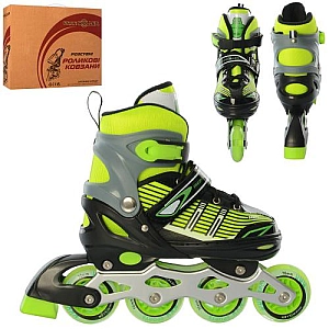 Роликові ковзани A4139-M-GR розсувні (розмір 35-38)