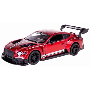 Металева машинка Kinsmart 1:38 "Bentley Continental GT3" інерційна, Червона, KT5417W